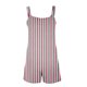 thumbnail image 4 of Ploknplq Shorts Jumpsuit,Overalls for Women,Spaghetti Strap Overall,Women's Spring Striped Pocket Loose Casual Jumpsuit,Rompers for Women,Jumpsuits for Women Pink S, 4 of 5