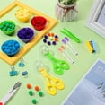 thumbnail image 3 of Pompones de conteo de arcoíris para niños de 3 años, taza de clasificación, juguetes sensoriales Montessori, actividades de aprendizaje preescolar, juguetes de matemáticas, 3 of 4