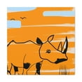 thumbnail image 2 of Rhinoceros: Minimalism - Canvas, 2 of 25