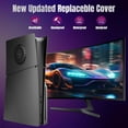 thumbnail image 6 of Slim Disc Edition Cover Plates with Cooling Vents for New PS5 Slim Console, Shell Panels for PlayStation 5 Slim Accessories Protective Replacement Faceplate (Black), 6 of 11