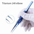 thumbnail image 4 of 2PCS Titanium Alloy Tweezers Professional Repair Fingerprint Fly Line Phone Motherboard Antimagnetic Electronics Forceps, 4 of 7