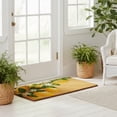 thumbnail image 5 of Abbott Doormat Durable Natural Coco Coir Doormat, Weather Resitant Mat Outdoor & Indoor Entrance, Home Decor Large Doormat, 18x30", Lemon Branch, 5 of 6