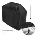 thumbnail image 4 of Grill Cover  BBQ Cover Waterproof BBQ Grill Cover UV Resistant Gas Grill Cover Durable and Convenient Rip Resistant Black Barbecue Grill Covers Fits Grills of Weber Brinkmann etc, 4 of 7