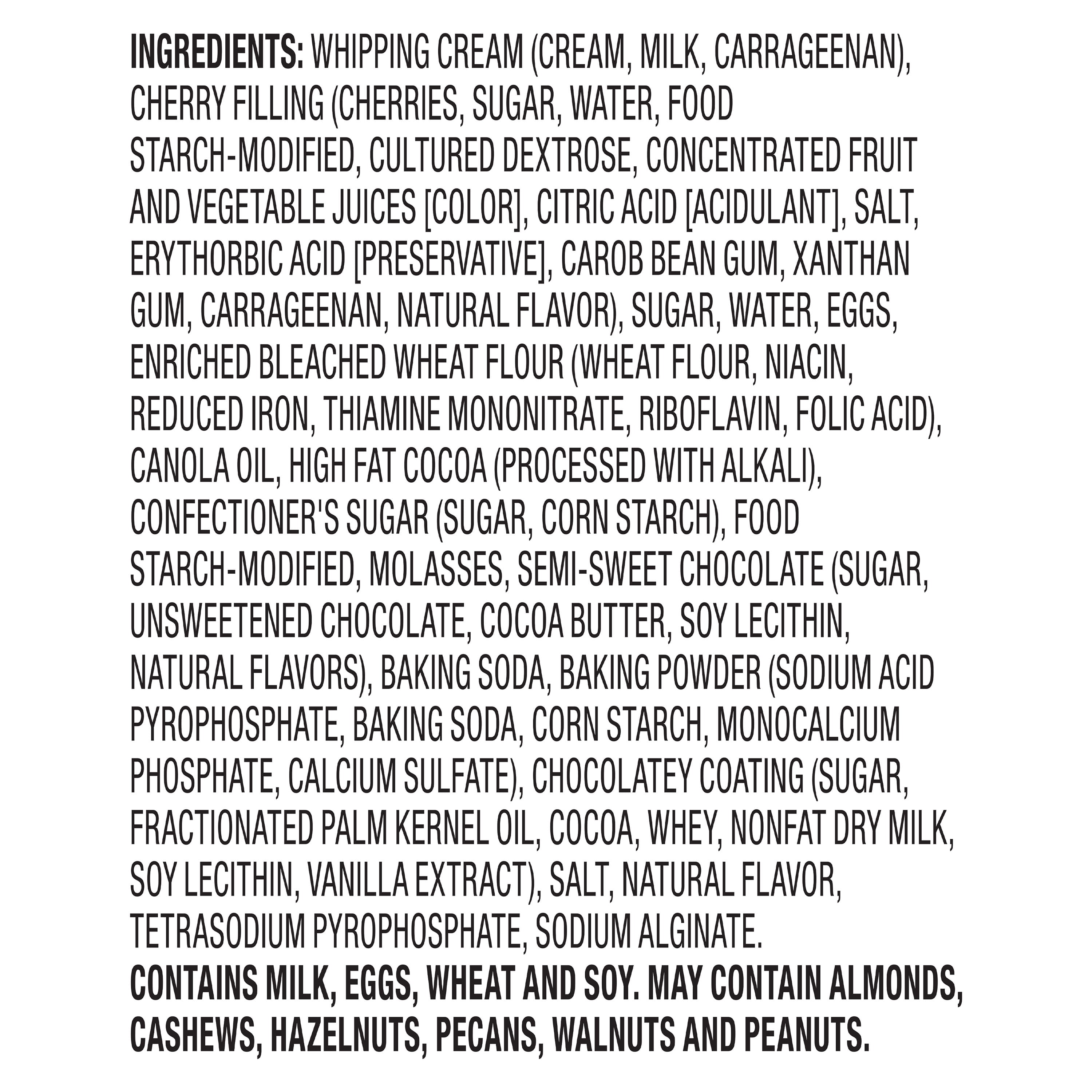 Marketside Black Forest Bar Cake, 27.6 oz (Refrigerated)