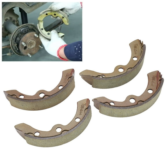 Brake Shoes Kit4pcs Brake Shoes Set Club Car Brake Shoe Kit Brake Shoes Set High-End Performance