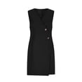 thumbnail image 4 of QUNYINEY Sleeveless Cocktail Dresses for Women Formal Midi Party Black Wedding Guest Bodycon Dresses Prom Elegant Slim Fit V Neck Dresses, 4 of 9