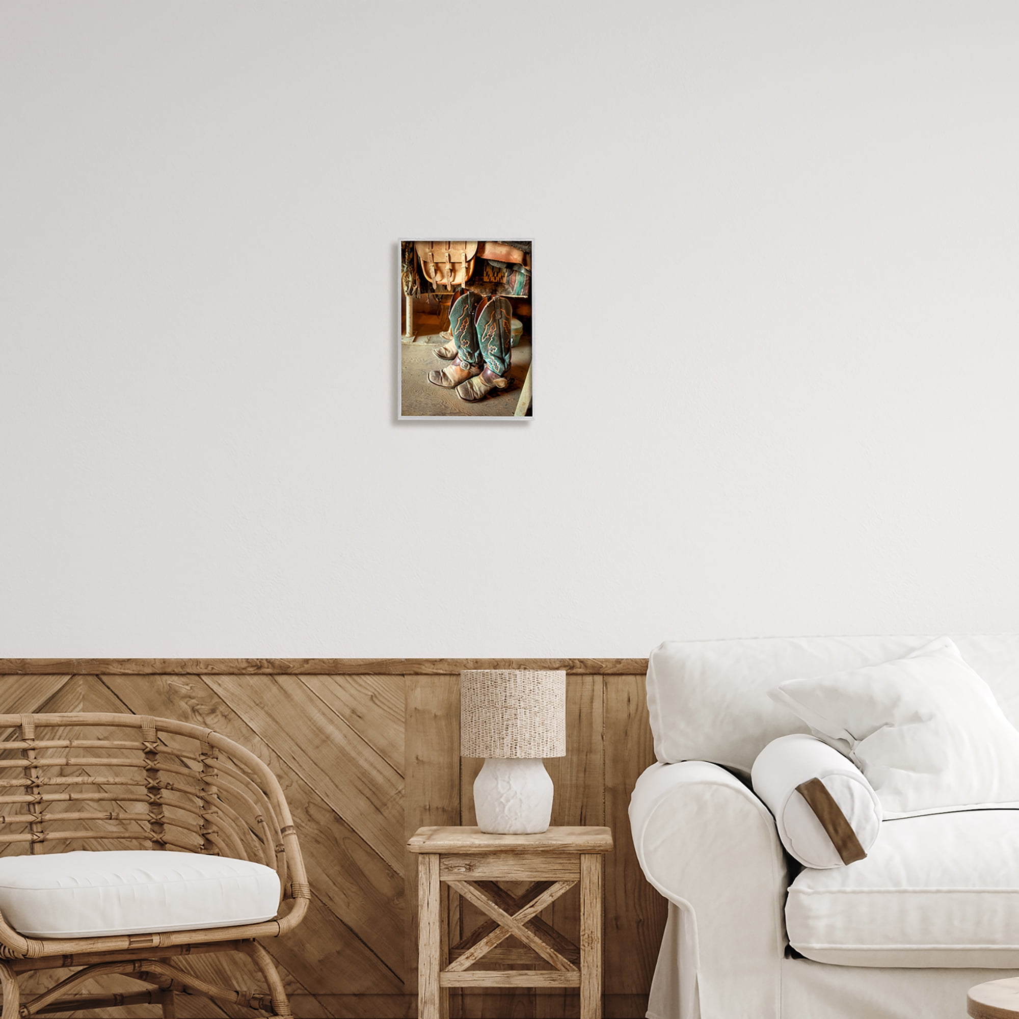 Stupell Industries Rustic Western Photography Beauty & Fashion Photography Gray Framed Art Print Wall Art, 11 x 14