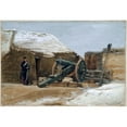 thumbnail image 3 of Isidore Pils 24x18 Black Modern Framed Museum Art Print Titled - The Bastion 63. (1871), 3 of 5
