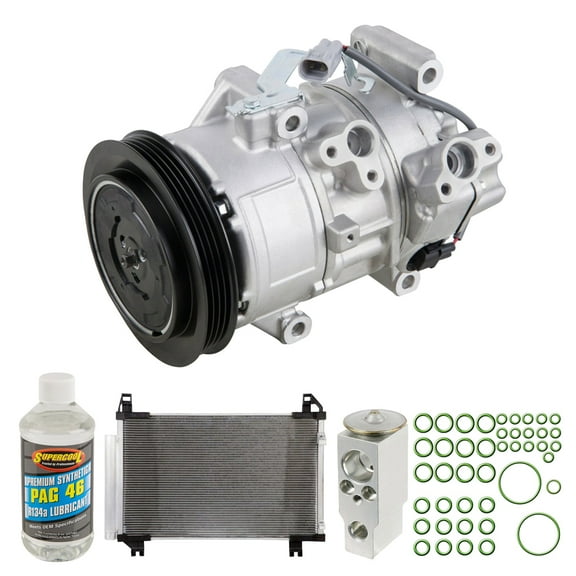 For Toyota Yaris 2007-2011 A/C Kit w/ AC Compressor Condenser & Drier - BuyAutoParts