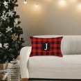 thumbnail image 2 of Christmas Alphabet Decorative Throw Pillow Cover for Sofa Bed Cushion Home and Car, 2 of 6