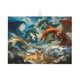 thumbnail image 1 of Balery Red Blue Dragon Battle Epic Alfombrilla de Secado para Cocina, 18x24 Pulgadas, Súper Absorbente para Platos y Encimeras, 1 of 7