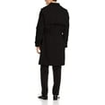 thumbnail image 2 of Adam Baker Men's Double-Breasted Belted Trench Coat Classic All Year Round Twill Raincoat, 2 of 2