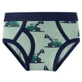 thumbnail image 5 of KPOPLK Boys Fashion Soft Brief Cotton Breathable Underwear Tagless Kids Comfortable Underpants Navy Size 10-12 Years, 5 of 5