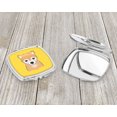 thumbnail image 3 of Yellow Checkered Shiba Inu Compact Mirror BB1133SCM, 3 of 4