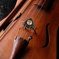 thumbnail image 3 of OULII 1Pcs Metal Acoustic Guitar for Violinists Home Practice Black, 3 of 8