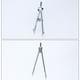 thumbnail image 2 of Bearachild 9 unidades/juego de brújulas para niños, divisor de dibujo, Kit surtido, herramienta de arte de Metal reutilizable, herramienta de Kits de experimentos de química, 2 of 6