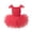 Red, variant on Coerni Toddler Ballet Leotard Ruffle Sleeve Tulle Tutu Dress Boho Ballerina Outfits Girls Birthday Holiday Dresses Wedding Clothes