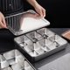 thumbnail image 2 of Caja de especias de acero inoxidable 304, organizador de condimentos de múltiples compartimentos de estilo japonés, ideal para cocina y uso comercial, 2 of 5
