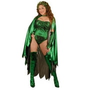 Adult Poison Ivy Costume~X-Large / Green