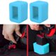 thumbnail image 3 of 2pcs Silicone Car Seat Belt Buckle Holder Seatbelt Guard Receiver Auto AccessoriesRed, 3 of 3