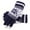 Navy, variant on Clearance! Fdelink Men's and Women's Snowflake Printing Gloves, Creative and Fashionable Mobile Phone with Screen Knitted Gloves, Thick and Warm Winter Adult, Knitted Gloves (Black)
