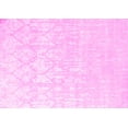 thumbnail image 1 of Ahgly Company Indoor Rectangle Solid Pink Modern Area Rugs, 2' x 4', 1 of 4