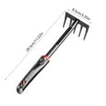 thumbnail image 6 of Horticultural Five Tine Hand Rake Quenched Steel Household Flower Planting Tools Vegetable And Flower Cultivation Flower Potted Flower Arrangemen P, 6 of 6