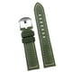 thumbnail image 5 of Correa de reloj de cuero PU de liberación rápida, ligera, transpirable, práctica para hombres Verde, 5 of 8