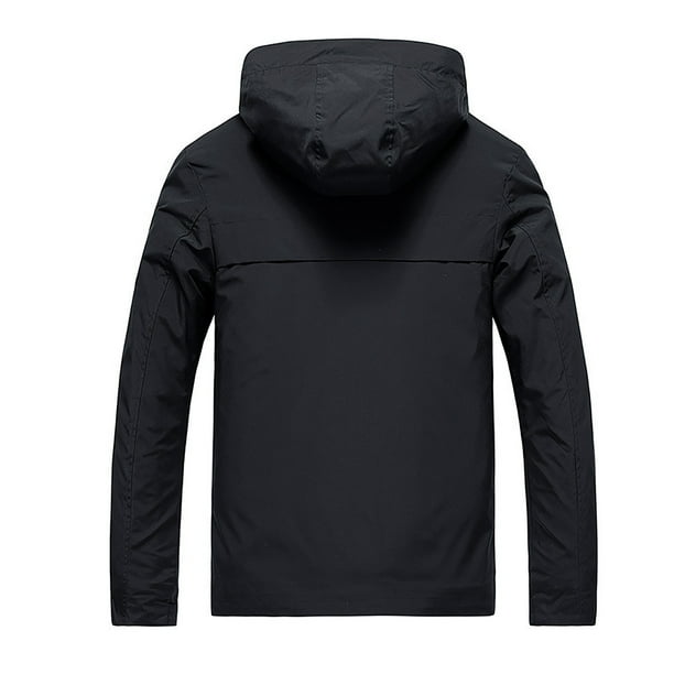 Chaqueta informal de tendencia de ropa de trabajo de otoño para hombres Pompotops oipoqjl9362