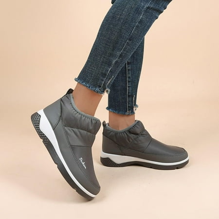 Summer Saving Clearance AXXD Flats Ankle Boots White Boots Ladies Christmas Chukka Boots Slouch Fall Autumn Women Shoes Knee-High Shoes For Rollback