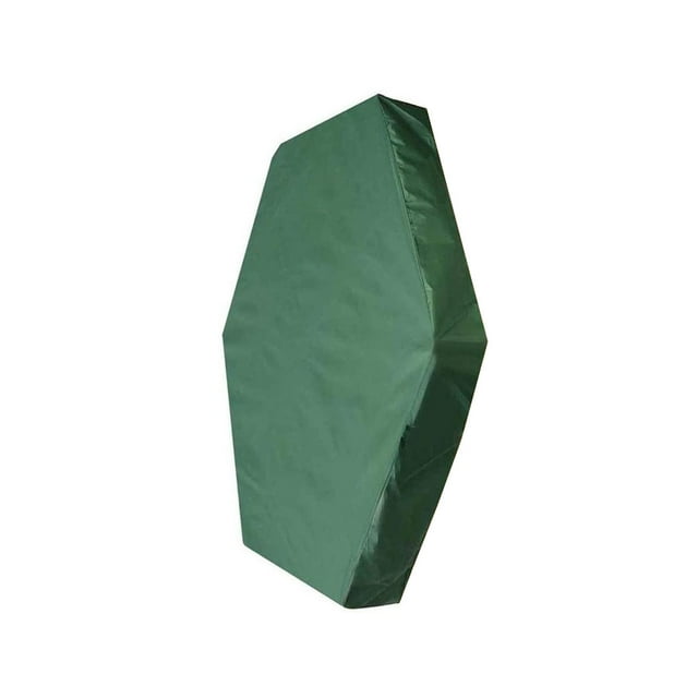 Cubierta de caja de arena Yuarrent de tela Oxford impermeable para exteriores verde 140 * 110