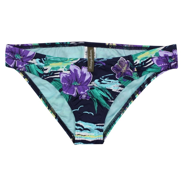 Tommy Bahama Tommy Bahama Women's Blue Floral Shirred Side Full
