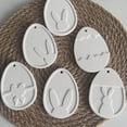 thumbnail image 3 of Easter Bunny Plaster Rabbit Pendant Keychain Epoxy Resin For DIY Crafting（2） Silicone Sphere for Resin, 3 of 3