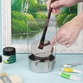 thumbnail image 4 of Portable Artist Brush Washer,Stainless Steel Paint Brush Cleaner, 4 of 5