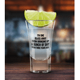 thumbnail image 2 of I'm One Glass Away From Bringing Up A Bunch of Shizlet From Three Years Ago Sarcastic Shot Glass, 2 of 2