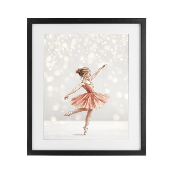Stupell Industries Cottage Dancing In The Light Black Framed Print Under Glass, 13 x 16, by Christine Simpson Art