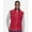 Red, variant on Harriton M985 Unisex Fleece Full-Zip Vest-Red-XL