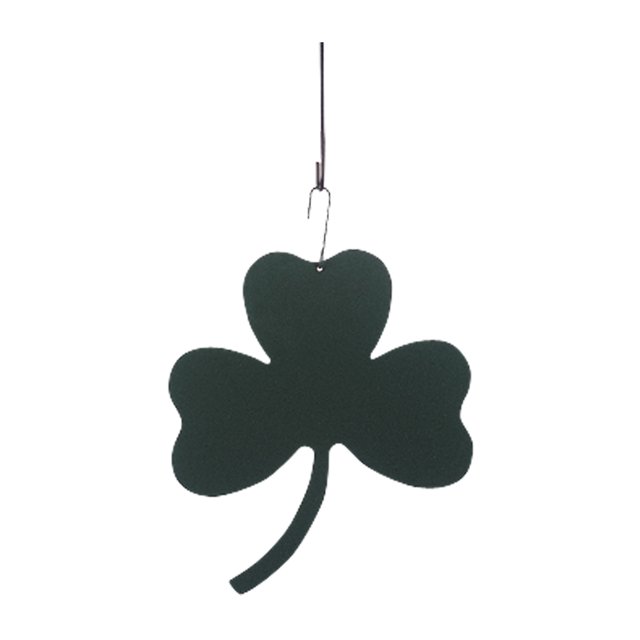 Trébol - Silueta Colgante Decorativa-VERDE(HOS-53G) Village Wrought Iron HOS-53G