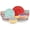 Muted-24 Pcs (Service for 6), variant on Pastel 12 Pcs (Service for 4) Porcelain Dinnerware Set