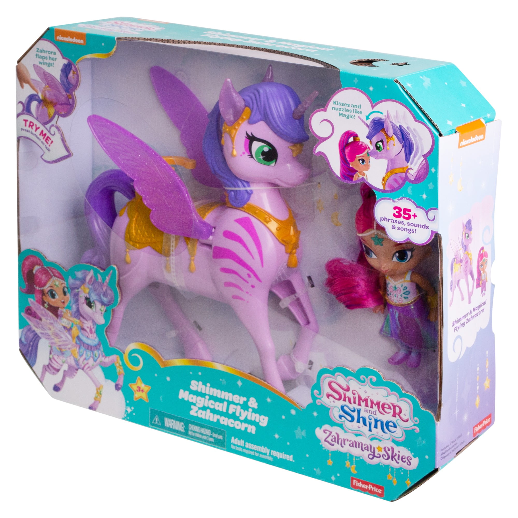 shimmer and shine zahracorn toy