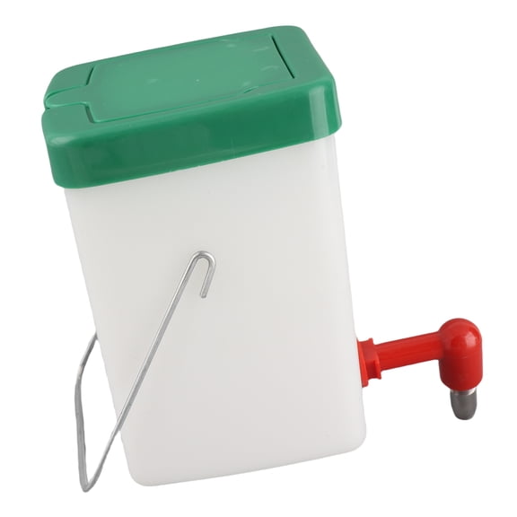 Kitchen Gadgets Chicken Waterer, Hanging Poultry Drinker for Outdoor 600ml