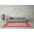 thumbnail image 3 of Ahgly Company Indoor Square Persian Red Traditional Area Rugs, 8' Square, 3 of 4