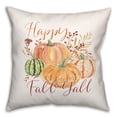 thumbnail image 2 of Creative Products Happy Fall Watercolor 18 x 18 Spun Poly Pillow, 2 of 3