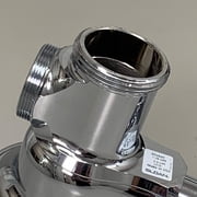 Sloan 3080050 Regal 1.28 GPF Manual Toilet Flushometer, Polished Chrome & Black