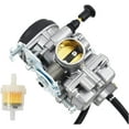 thumbnail image 6 of munirater Carburetor Replacement for Yamaha 2001-2017 TW200 TW 200 200 Trailway Carb with Fuel Filter, 6 of 7