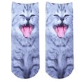 thumbnail image 1 of Cat Ankle Socks Cute 3D Cat Socks 3D Printed Socks 3D Print Low Cut Socks, 1 of 10
