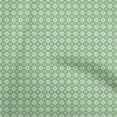 thumbnail image 1 of oneOone Polyester Spandex Light Green Fabric Floral Diy Clothing Quilting Fabric Print Fabric By Yard 56 Inch Wide, 1 of 4