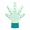 Green, variant on ABPETE Hand-shape Hair Diffuser Dryer Diffuser Nozzle for Wavy Styling for Barber Beauty Salon Accessories Diffuser Hair Dryer Attachment(A)
