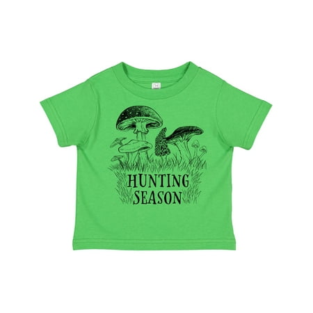 

Inktastic Hunting Season with Mushrooms Gift Toddler Boy or Toddler Girl T-Shirt