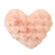 thumbnail image 2 of Cojín decorativo en forma de corazón | Cojín de terciopelo rosa plush suave para niños y adultos | Almohada linda para sofá, cama, sala de estar | Amigable con la piel, lavable, 19.7x17.7 pulgadas, 2 of 9